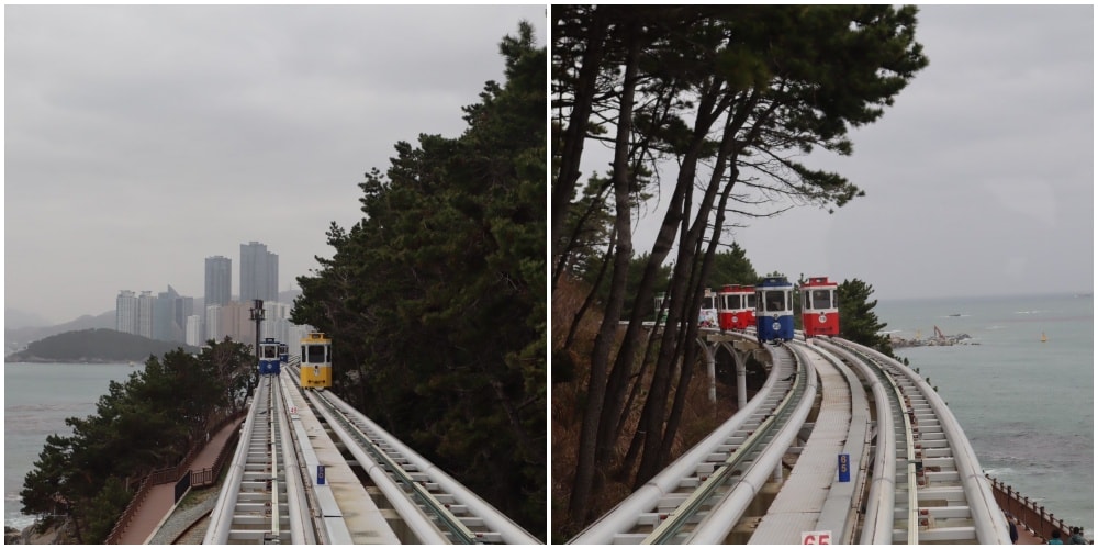海雲台BLUE LINE PARK藍線公園 -Sky Capsule(天空膠囊列車)預約方法與搭乘方法全介紹 - 第23張圖