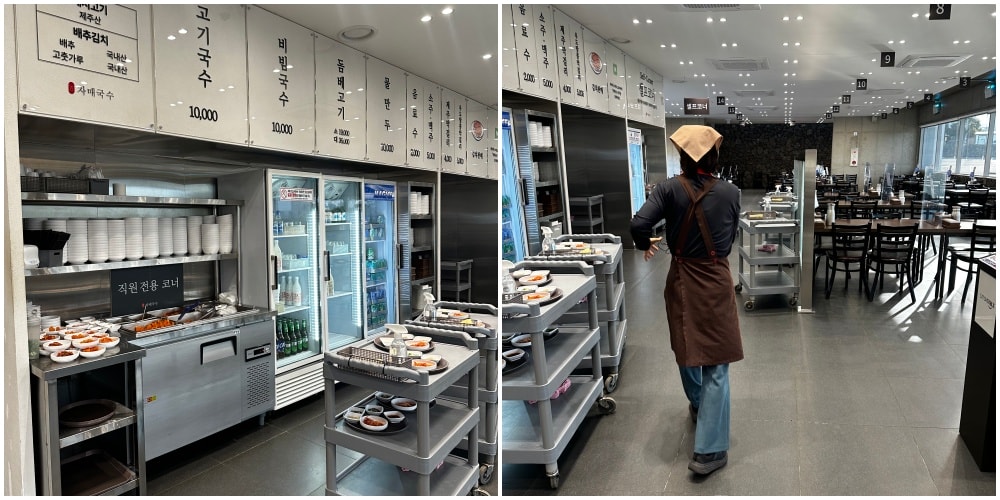 濟州限定黑豬肉麵【姐妹麵條자매국수】韓國旅客也都愛的店。訂位預約教學、建議不要這時候吃 - 第4張圖