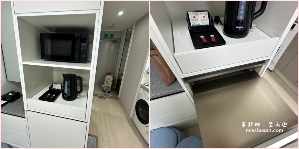 【沙上站住宿推薦】H avenue sasang station Residence hotel 含廚房家庭式公寓、超早飛機、舒適又省心 - 第7張圖 【沙上站住宿推薦】H avenue sasang station Residence hotel 含廚房家庭式公寓、超早飛機、舒適又省心